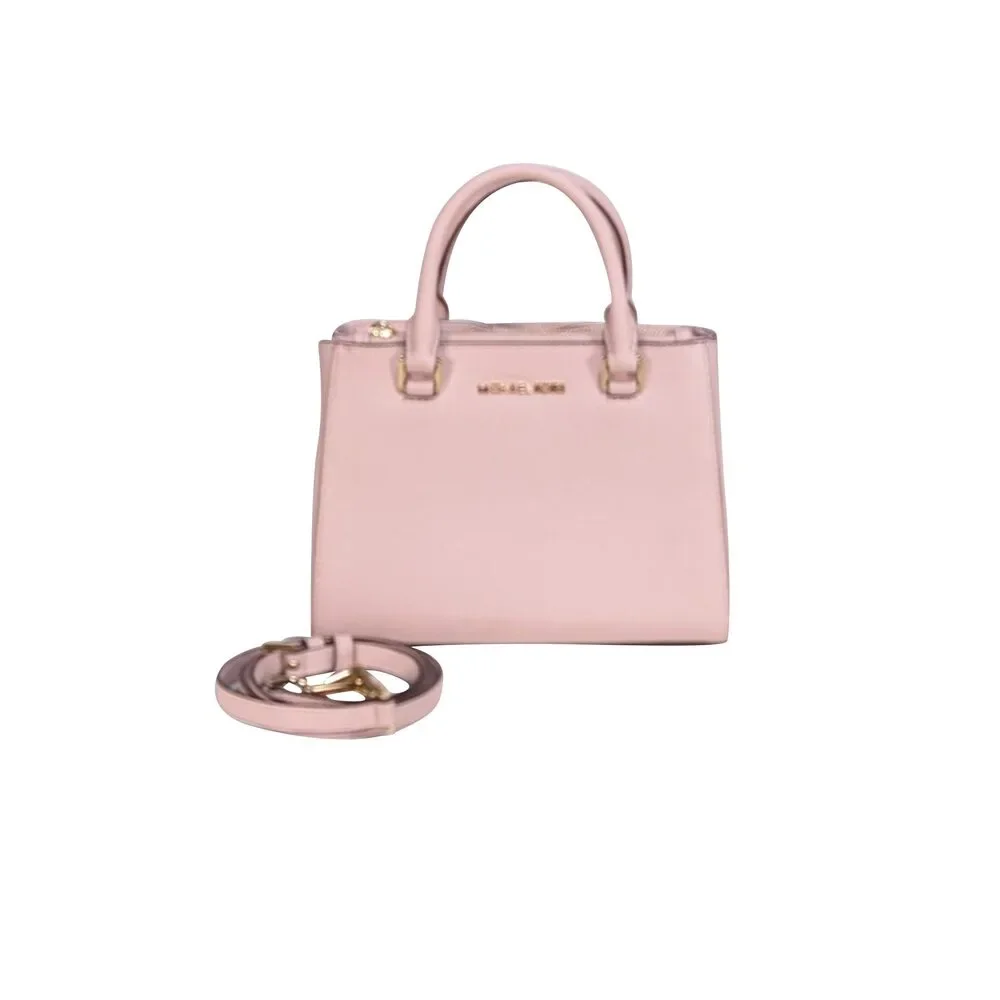 Michael Kors - Light Pink Leather Satchel Bag
